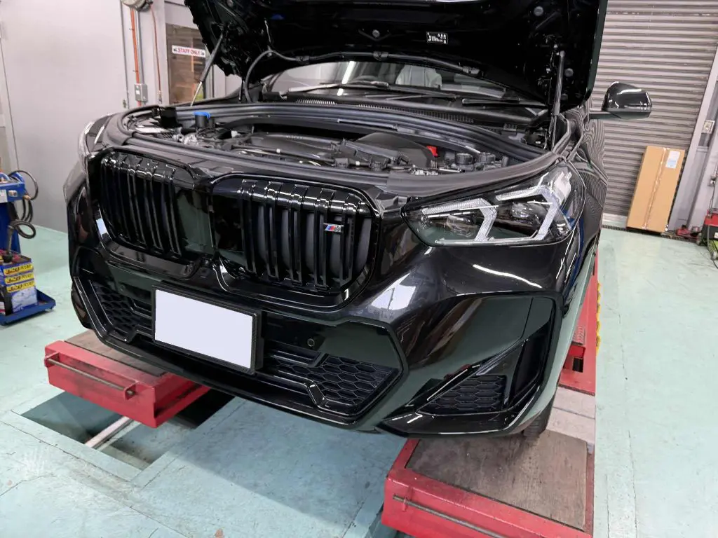 純正 BMW 新型X1 U11 キドニーグリル BMW 純正 U11 X1 ブラック キドニー グリル パーツ アクセサリー : BM