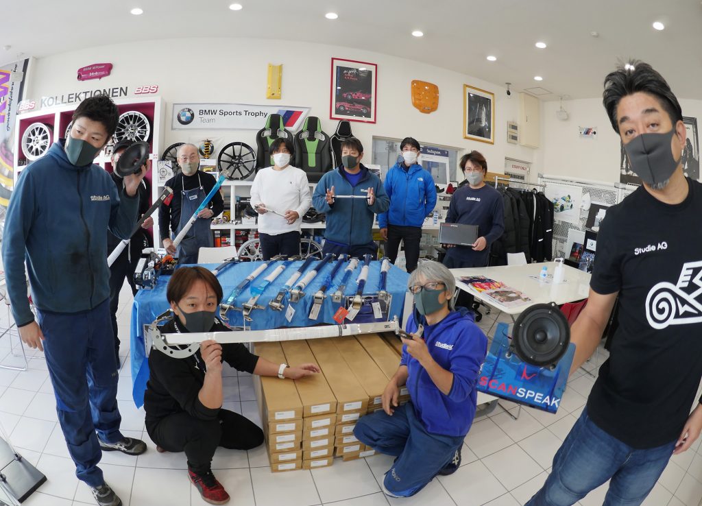 BMWで良質な「剛性」と上質な「音」を体感できるイベント開催中ッ。Studie 東京にGo!