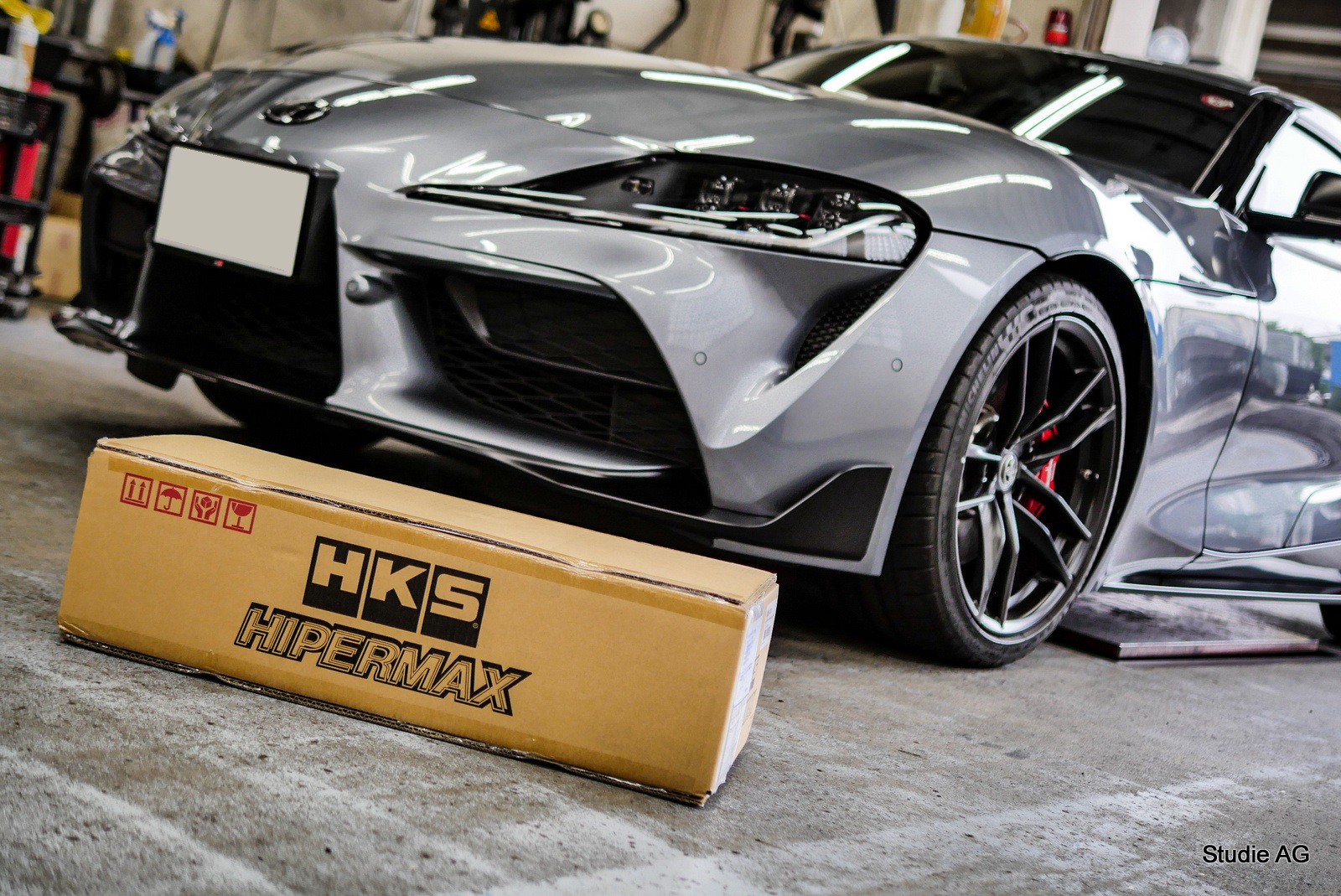 TOYOTA A91 SUPRAに！HKS HYPERMAX サスペンション♪ | Studie