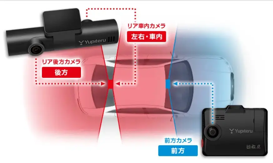 お得！別売りの1.2万のマイクロ波センサー付 marumie Z-310ドラレコ